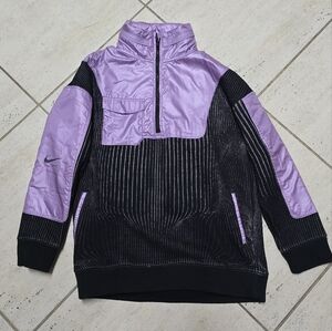 Nike Purpke Sweater Coat Small Size